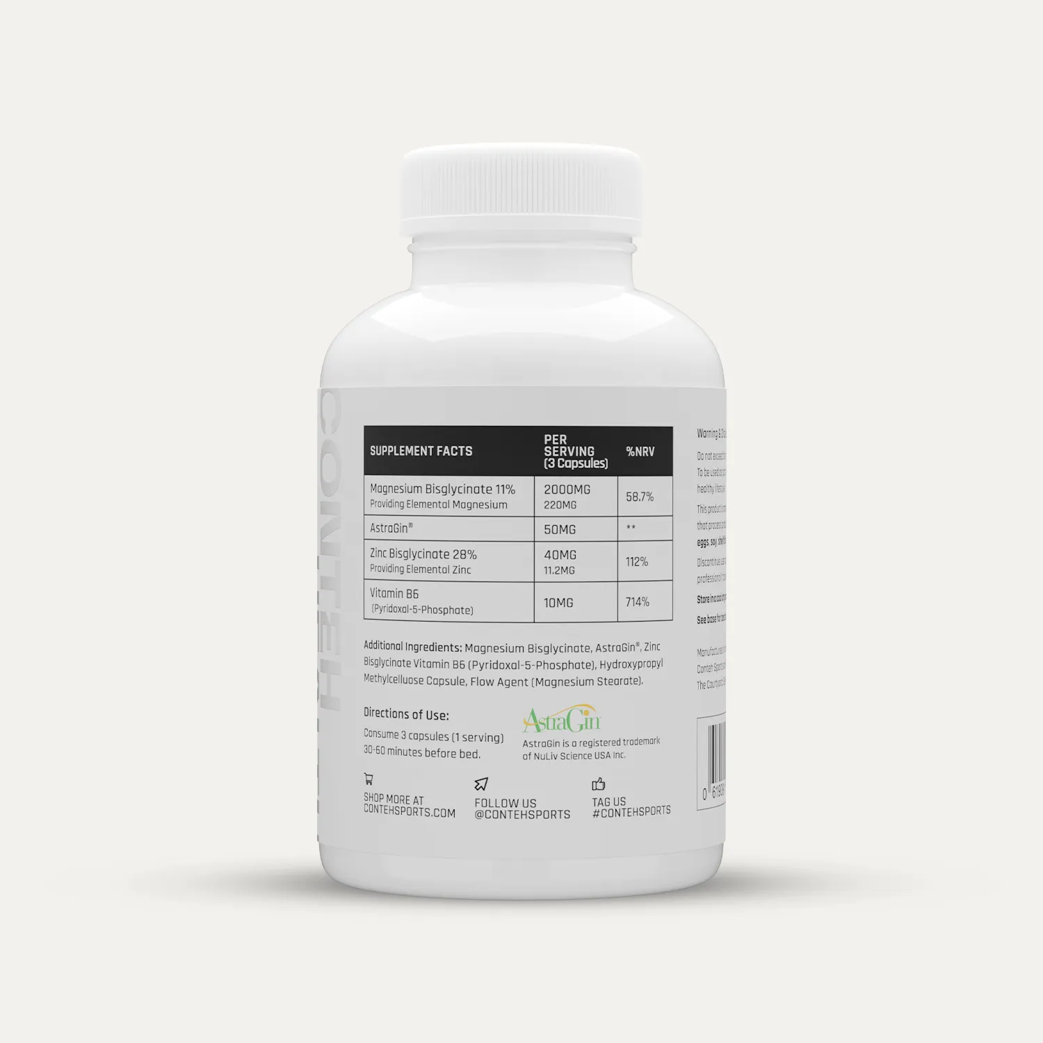 Conteh Sports ZMG Advanced ZMA kapsler magnesium zink