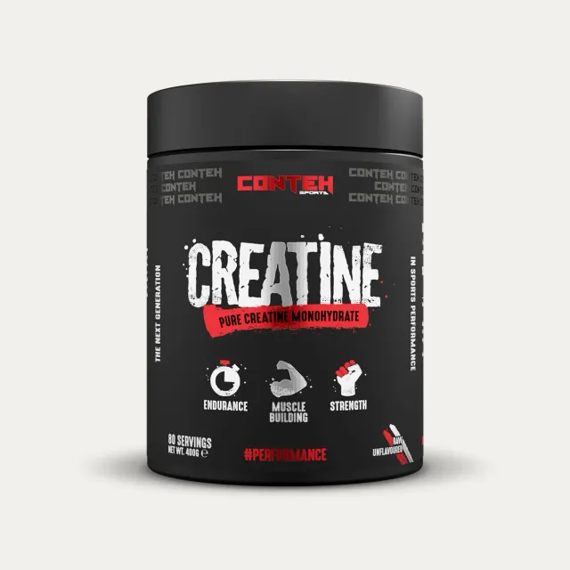 Conteh Sports Creatine Monohydrate kreatinpulver 400 g styrke