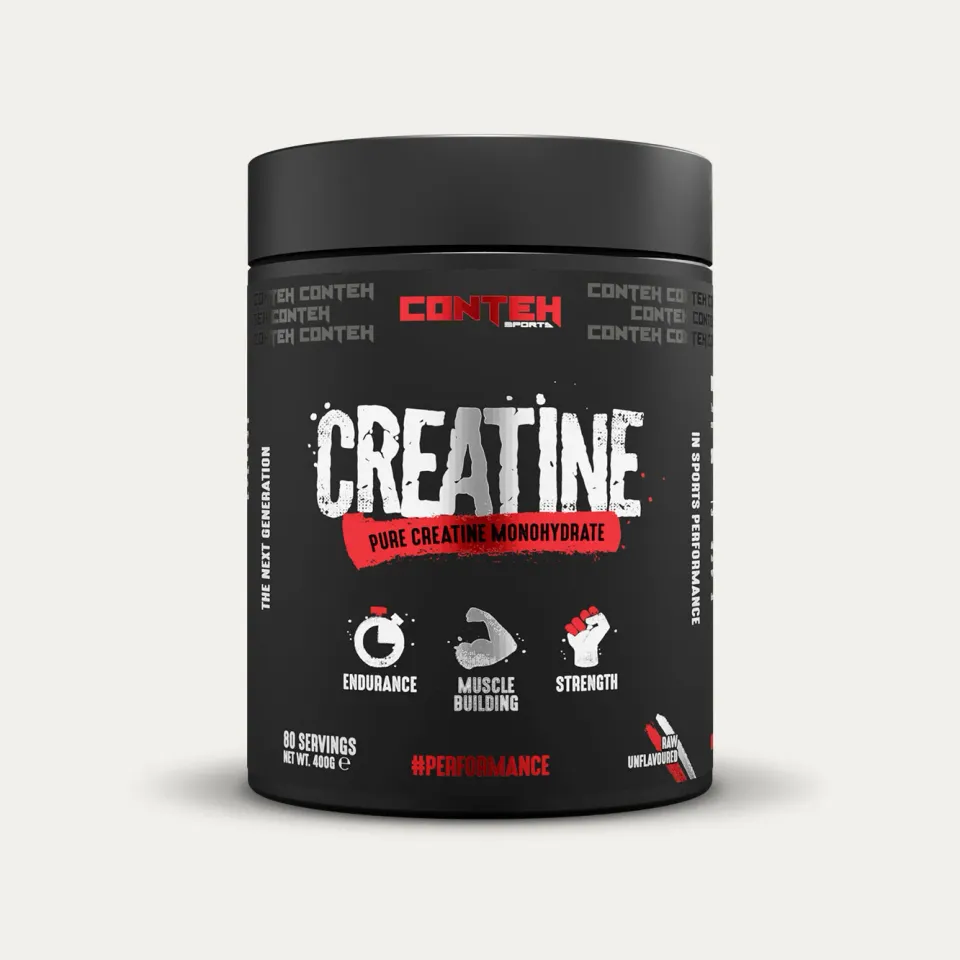 Conteh Sports Creatine Monohydrate kreatinpulver 400 g styrke