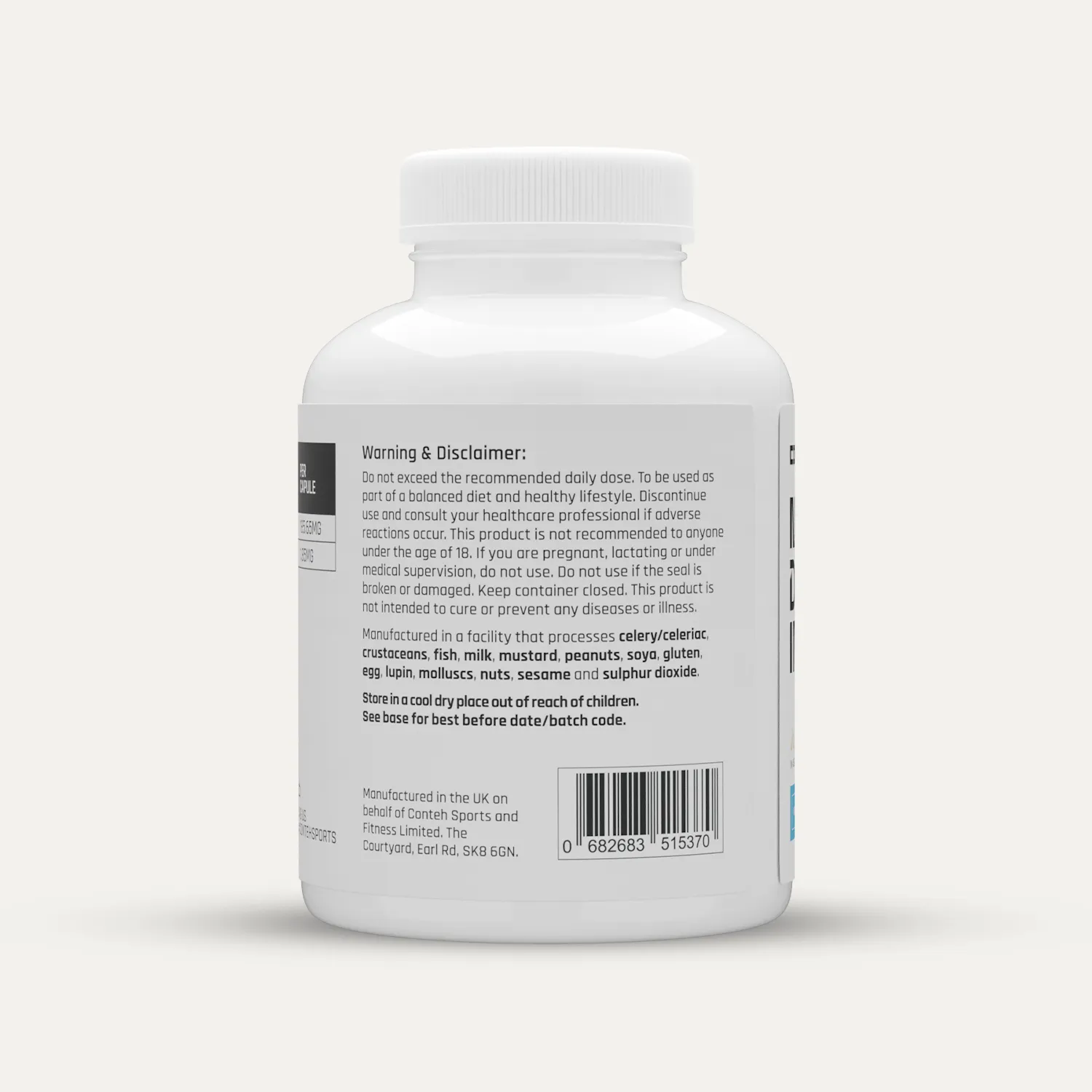 Conteh Sports Myo D-Chiro Inositol kapsler 4 stk dosis
