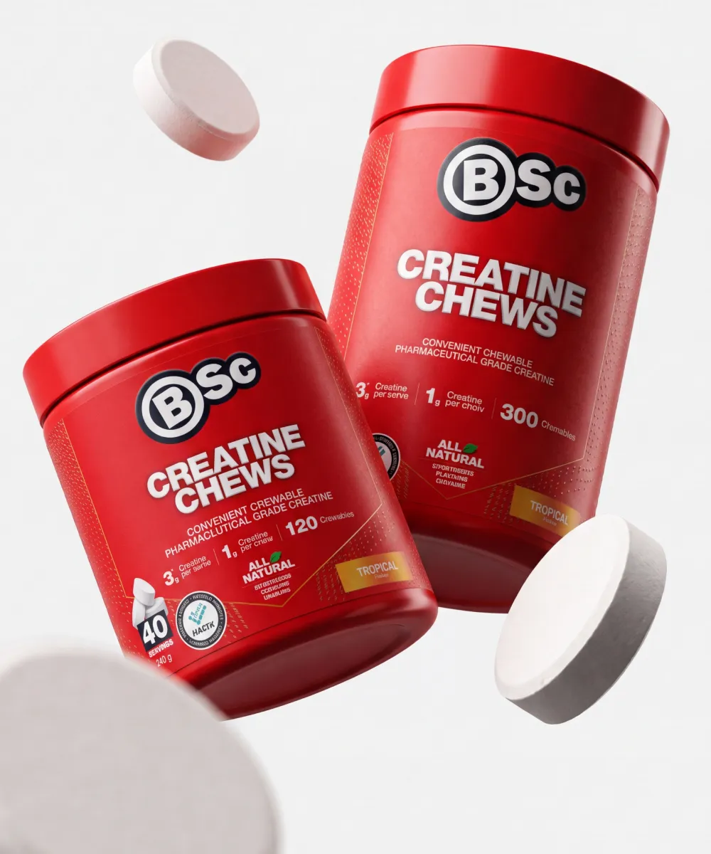 BSc Supplements Creatine Chews kreatin 120 stk Tropical