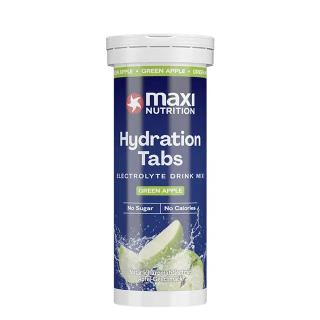 MaxiNutrition Hydration elektrolyt 10tabs grønt æble