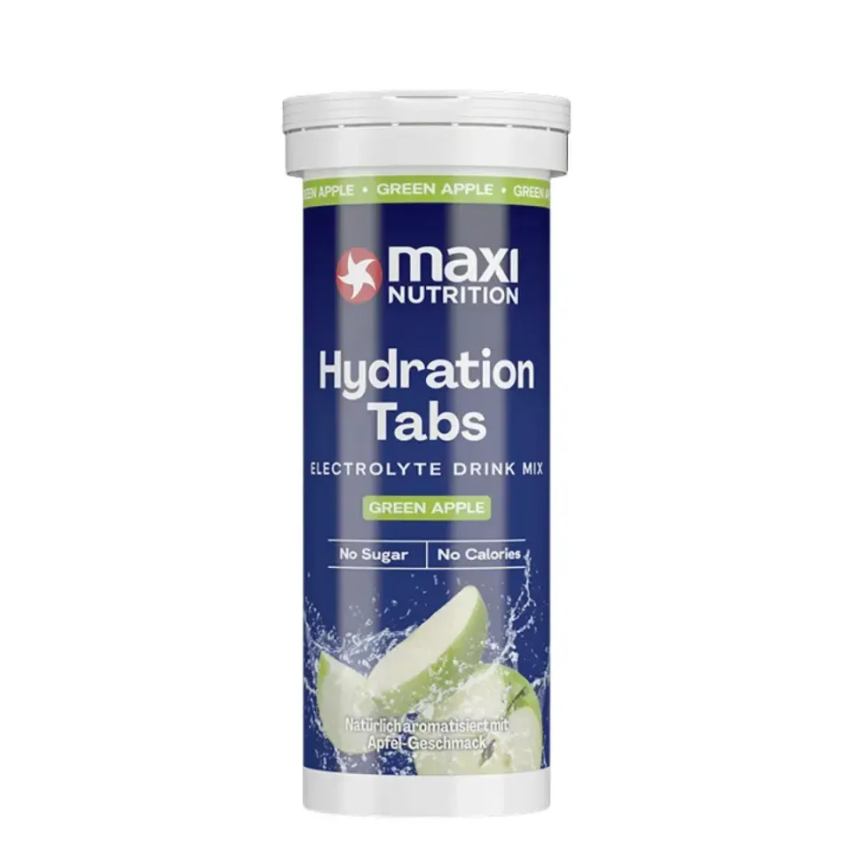 MaxiNutrition Hydration elektrolyt 10tabs grønt æble