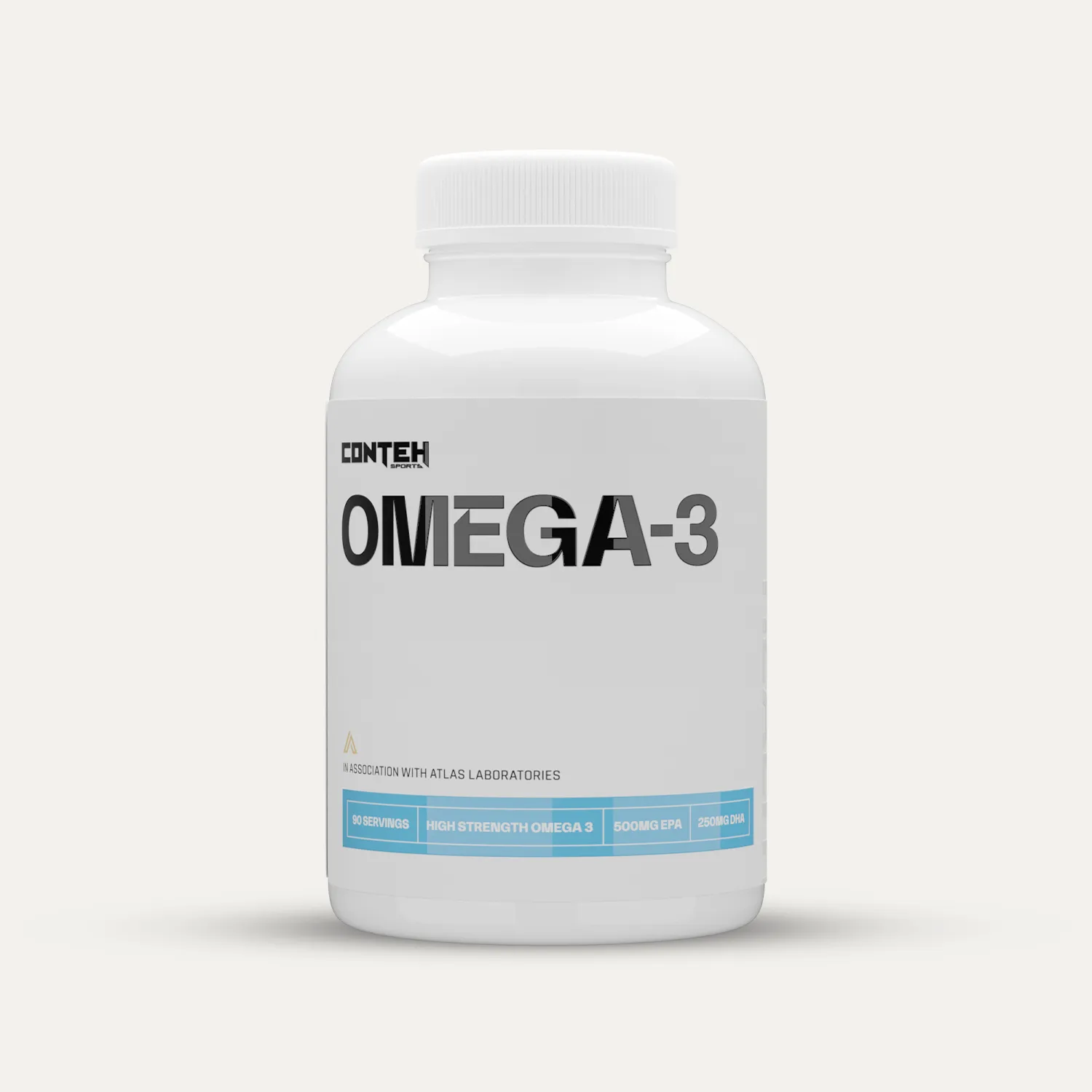 Conteh Sports Omega-3 fiskeolie kapsler 30 portioner 800 mg