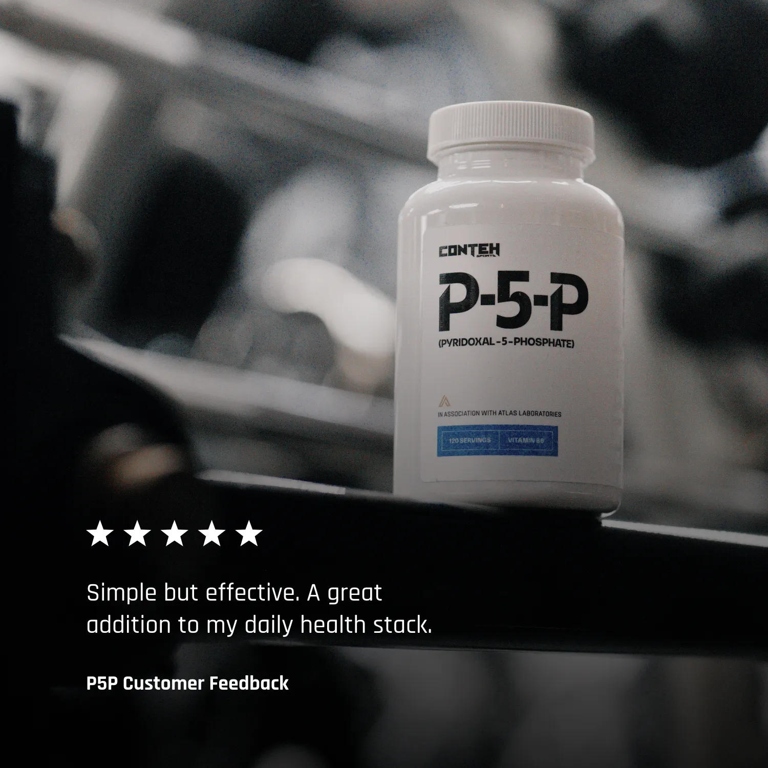 Conteh Sports P-5-P vitamin B6 kapsler 100 mg