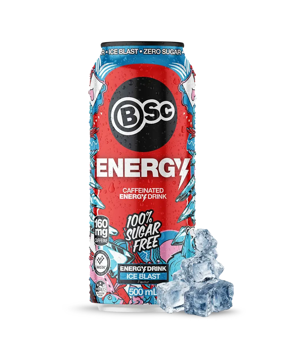 BSc Energy Can energidrik 12-pak 500ml sukkerfri