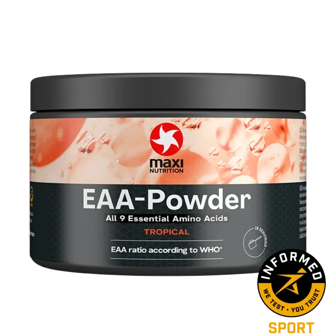 MaxiNutrition EAA aminosyre pulver 250g tropical