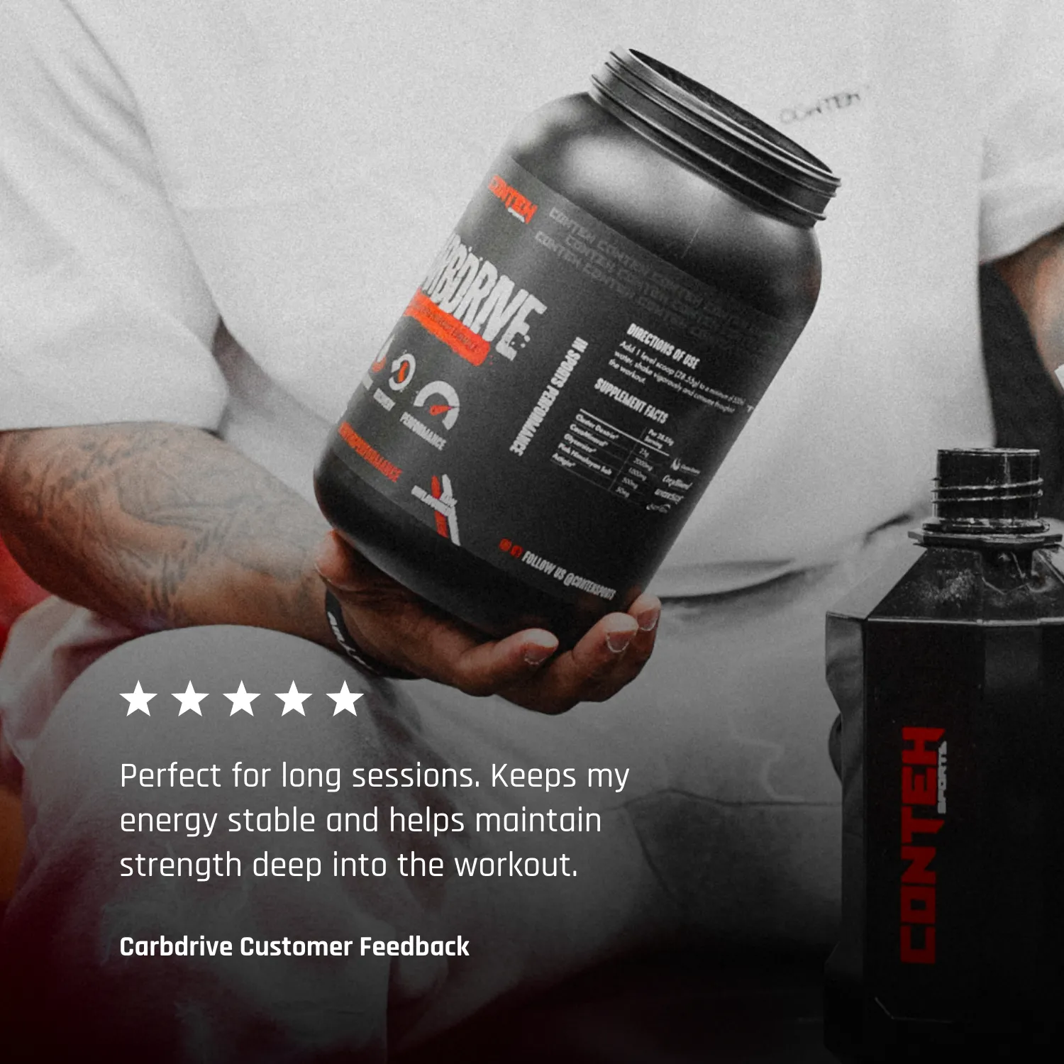 Conteh Sports Carb Drive Intra Workout kulhydratpulver mango