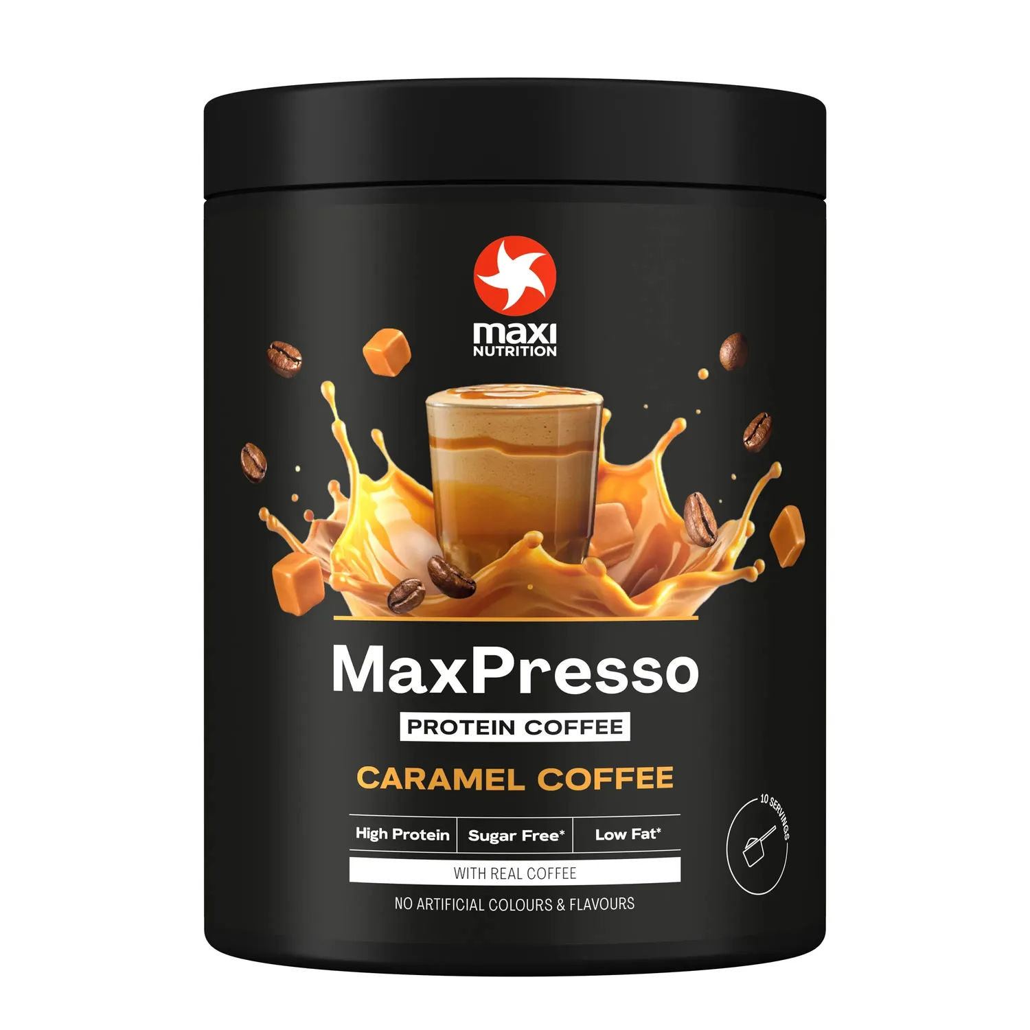MaxiNutrition Maxpresso proteinkaffe classic coffee 22g protein