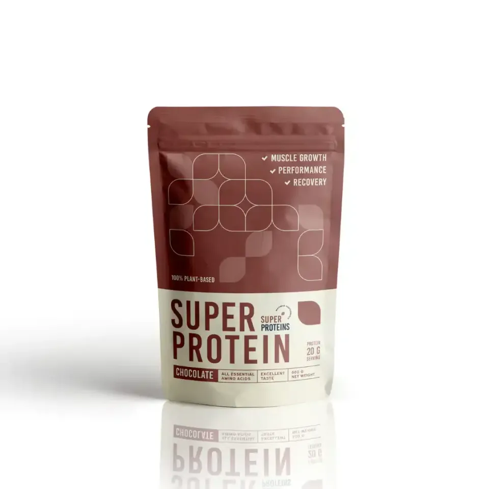 SuperProtein proteinpulver chokolade 600g vegansk
