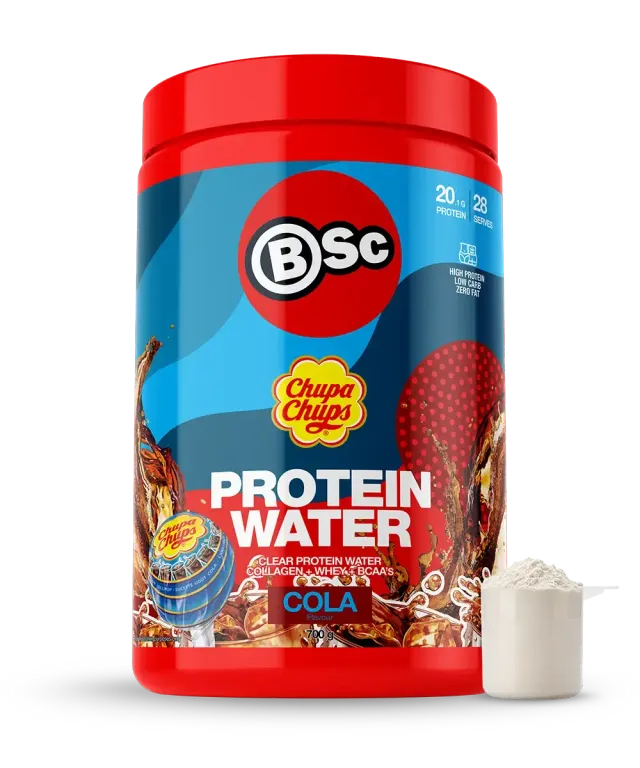 BSc Supplements Chupa Chups Protein Water pulver 700g Cola