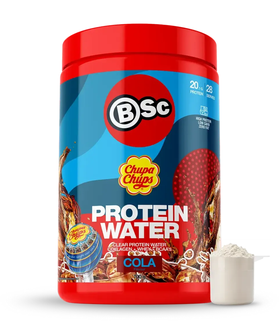 BSc Supplements Chupa Chups Protein Water pulver 700g Cola