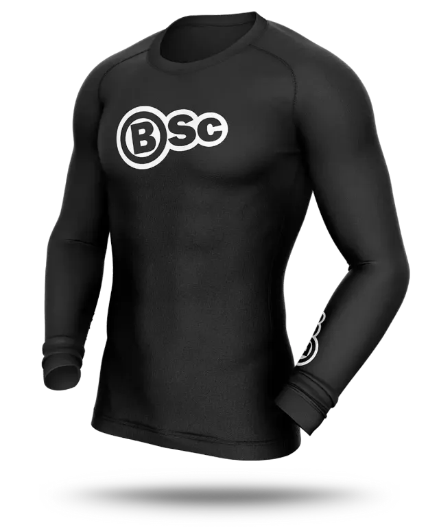 BSc Athlete Compression træningstrøje herre sort large