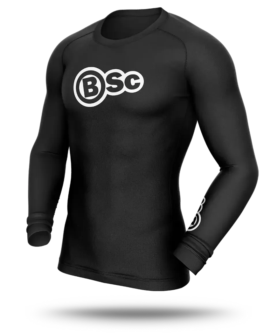 BSc Athlete Compression træningstrøje herre sort large