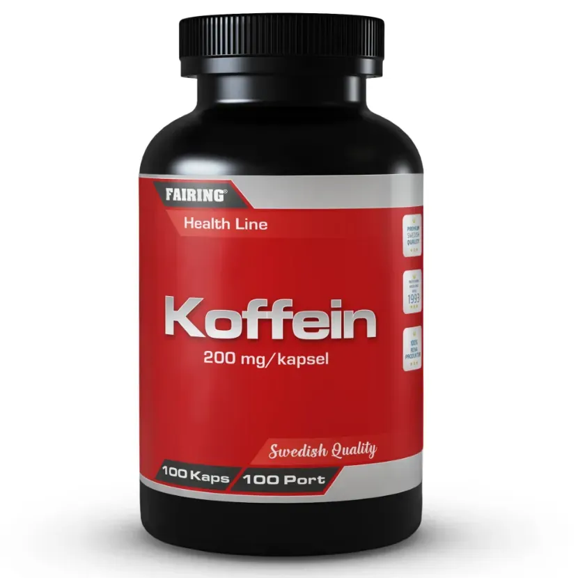 Fairing Koffein kapsler til træning fokus