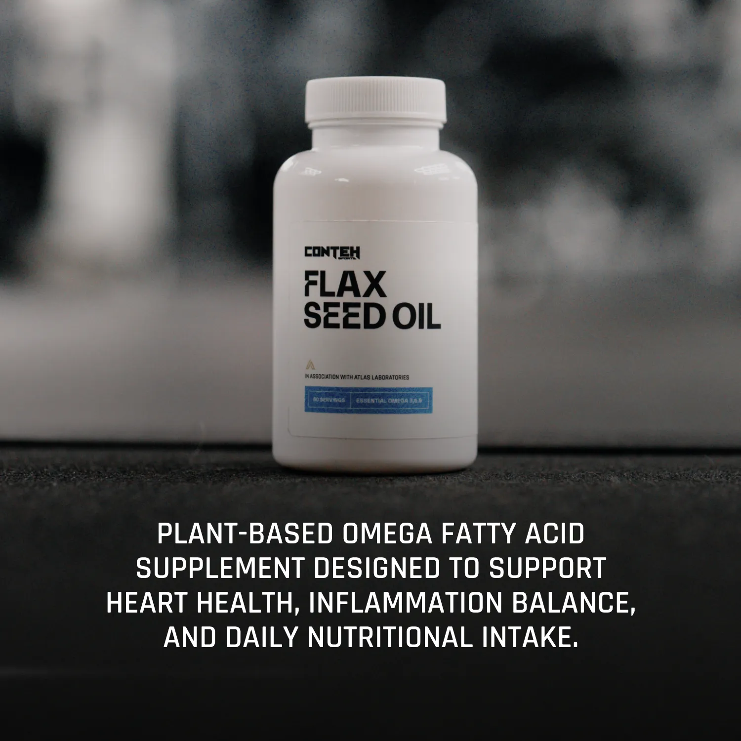 Conteh Sports Flax Seed Oil hørfrøolie kapsler