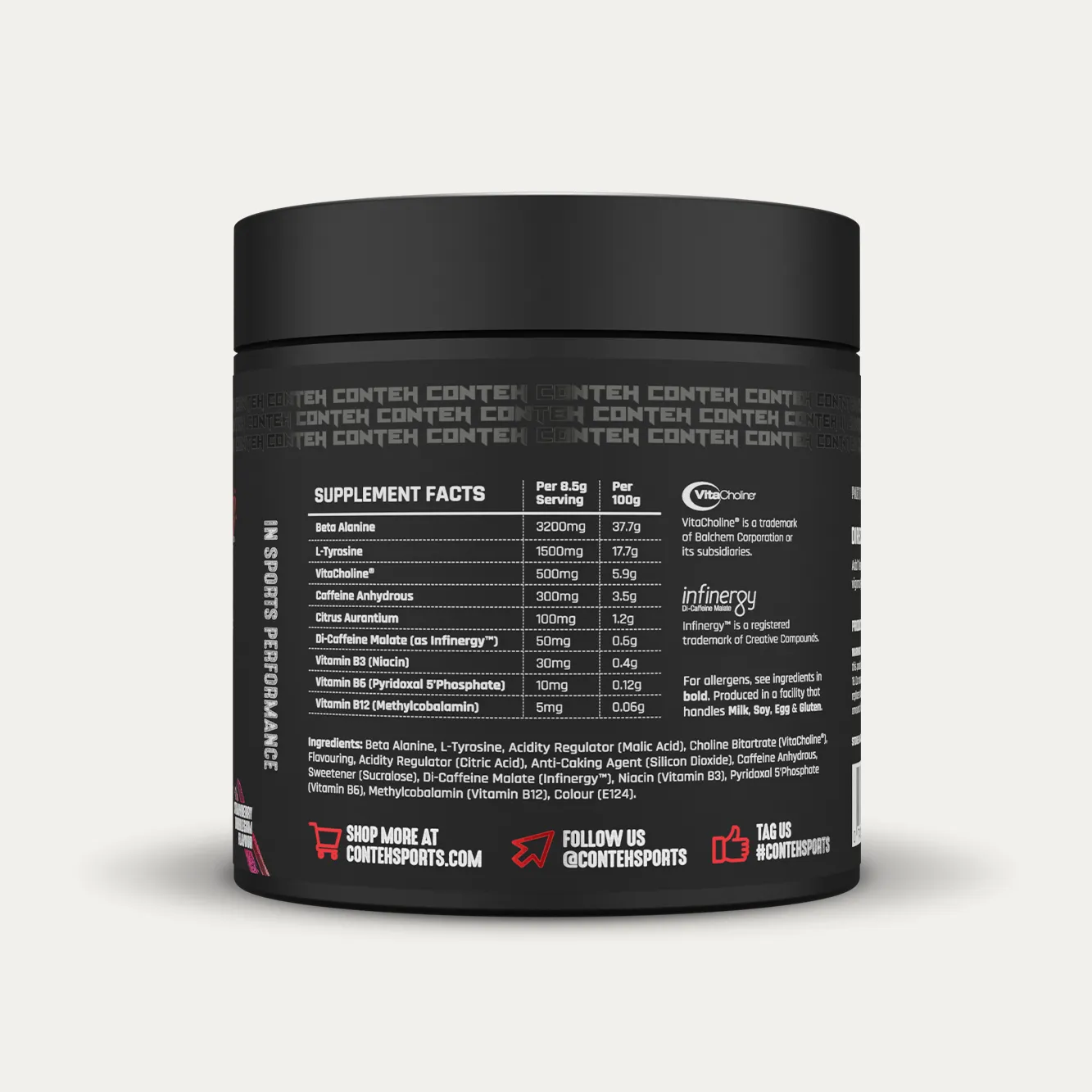 Conteh Sports The Stim pre workout Blue Slush energi