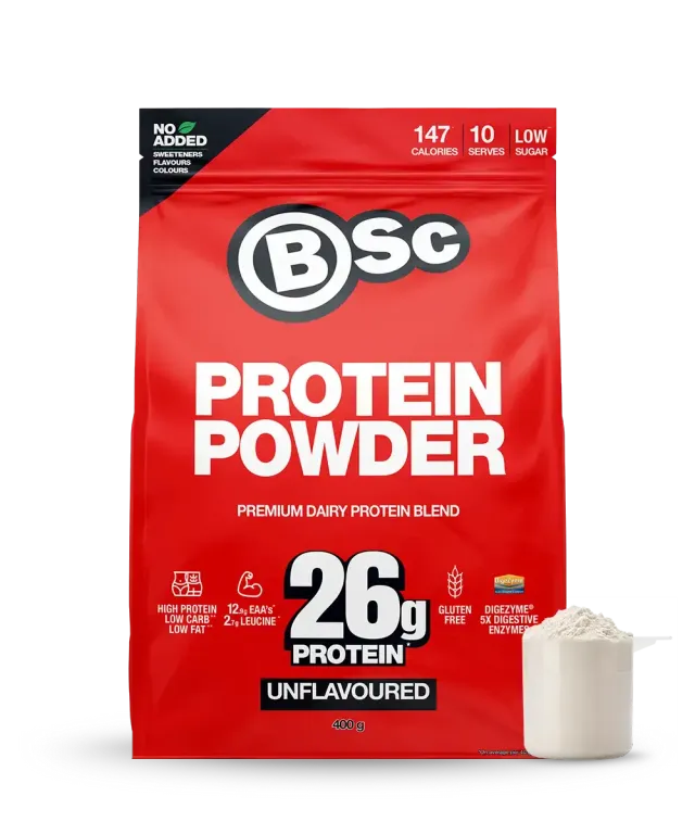 BSc Proteinpulver Vanilje 400g 26g Protein