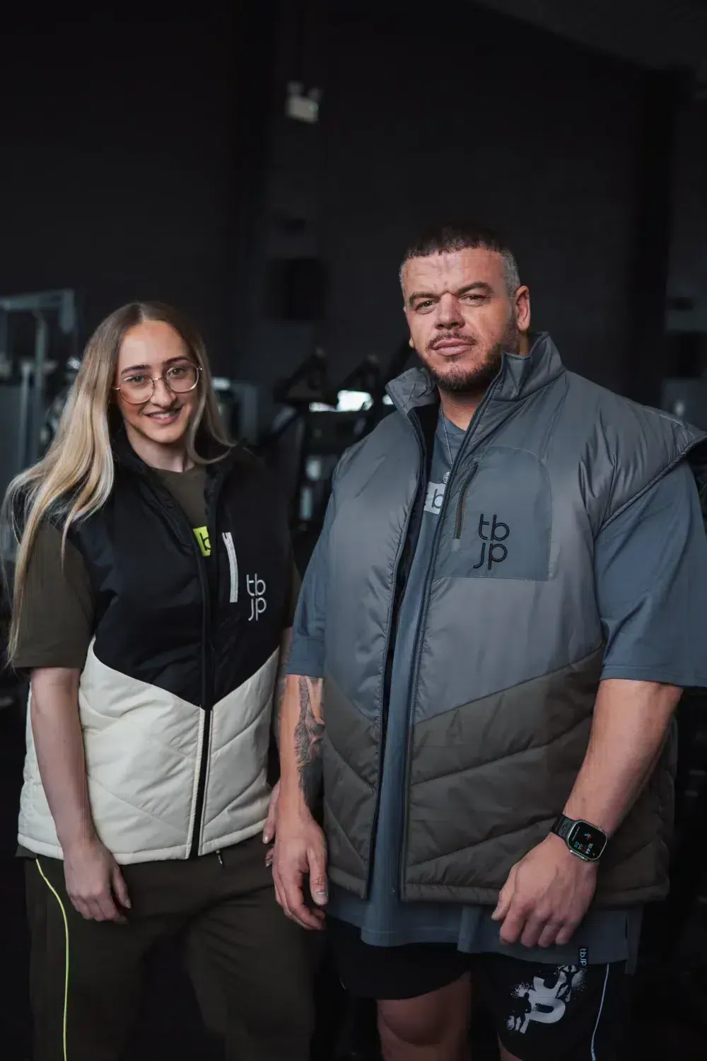 Trained by JP Insulated gilet hvid unisex polyester vest