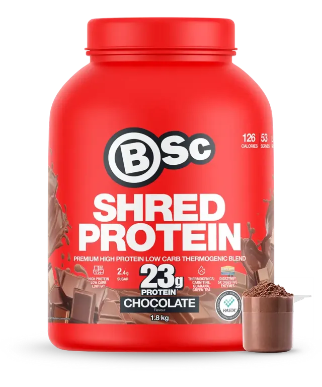 BSc Shred Protein pulver 1,8kg chokolade