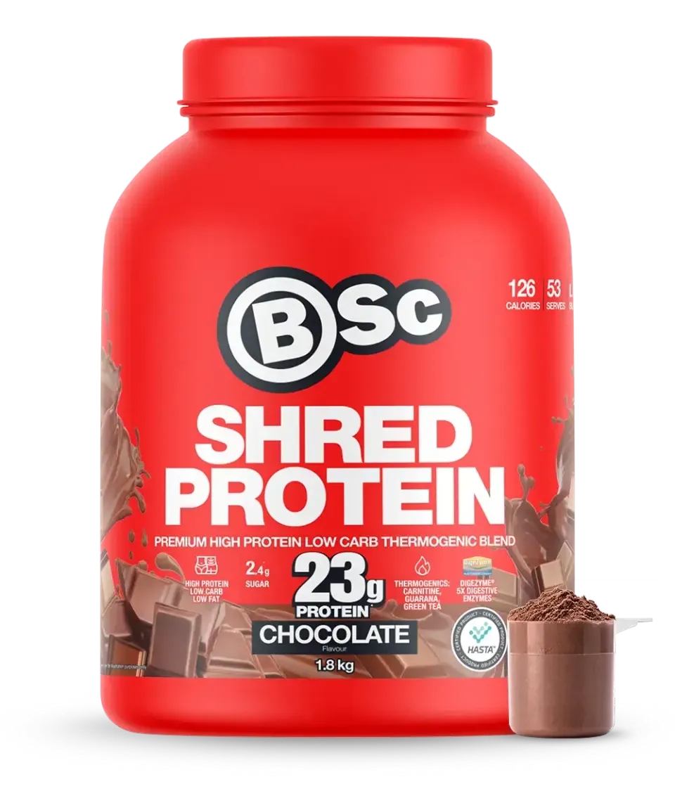 BSc Shred Protein pulver 1,8kg chokolade