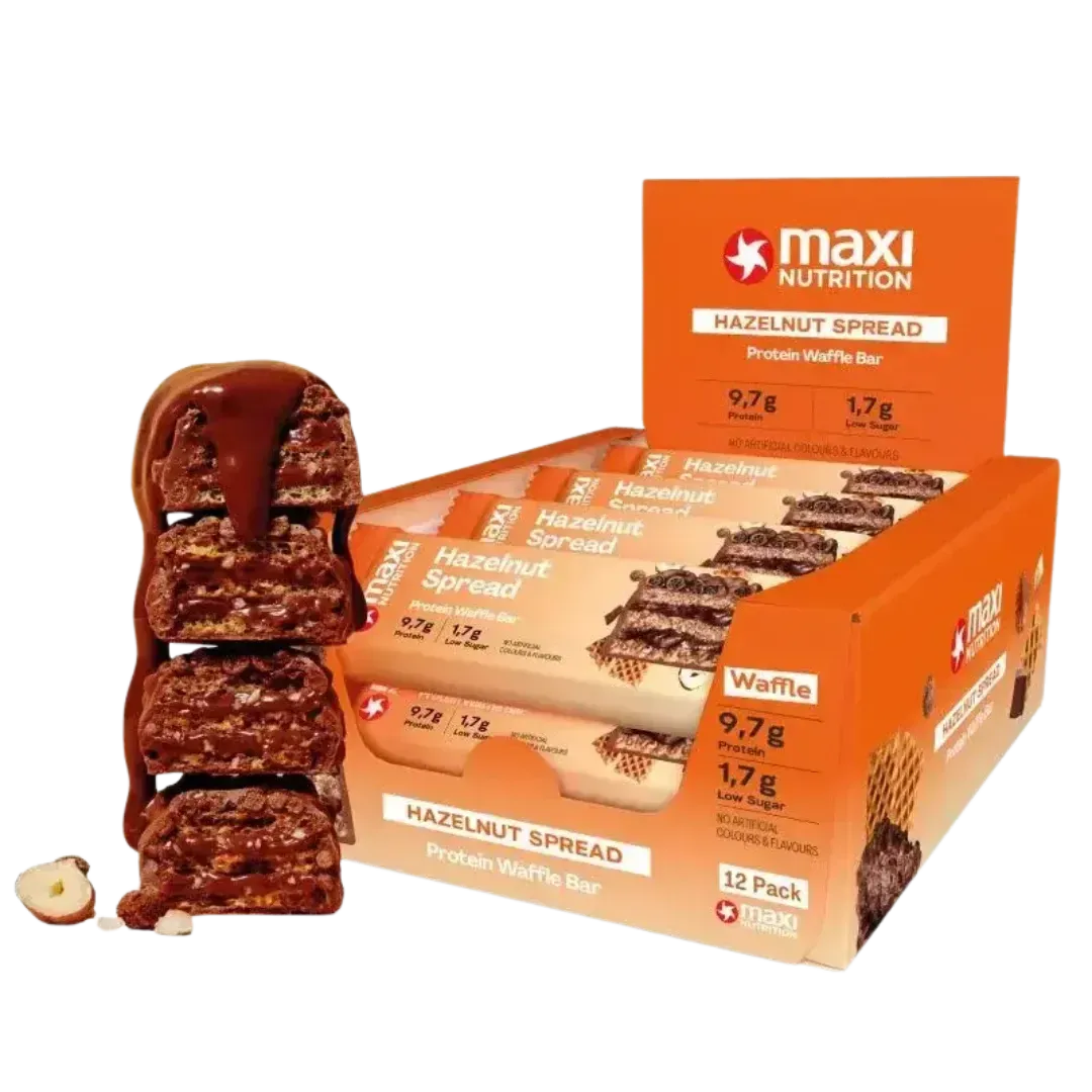 MaxiNutrition Waffle Proteinbar Double Milk 12x39g