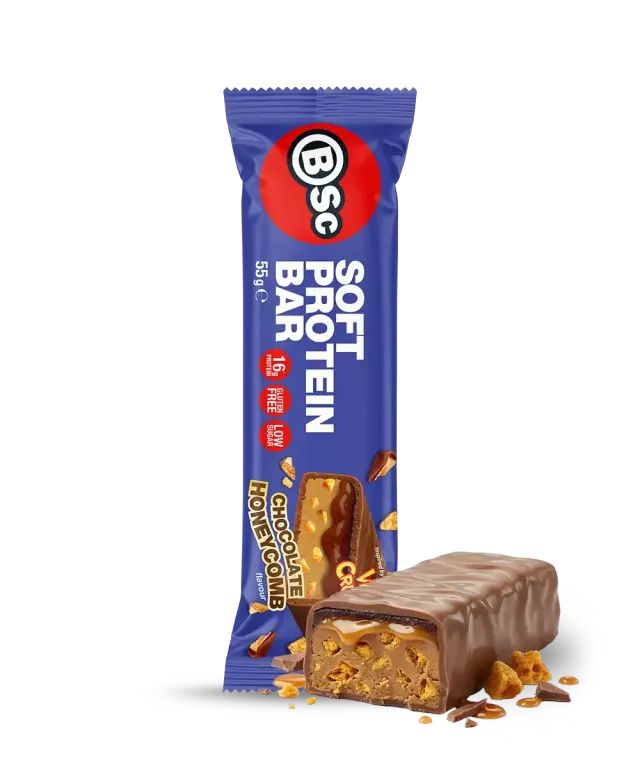 BSc Violet Crumble Soft Protein Bar proteinbar 12 stk 16g