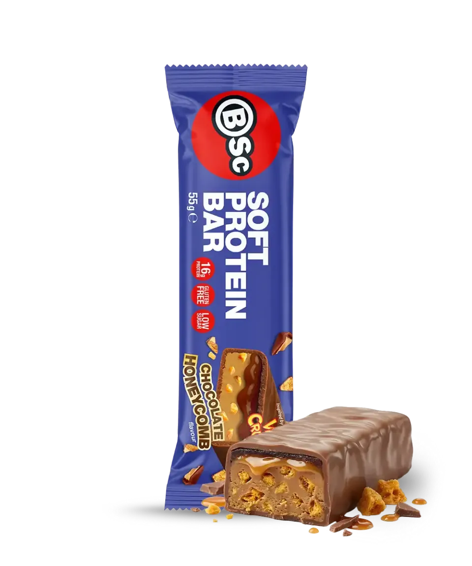 BSc Violet Crumble Soft Protein Bar proteinbar 12 stk 16g