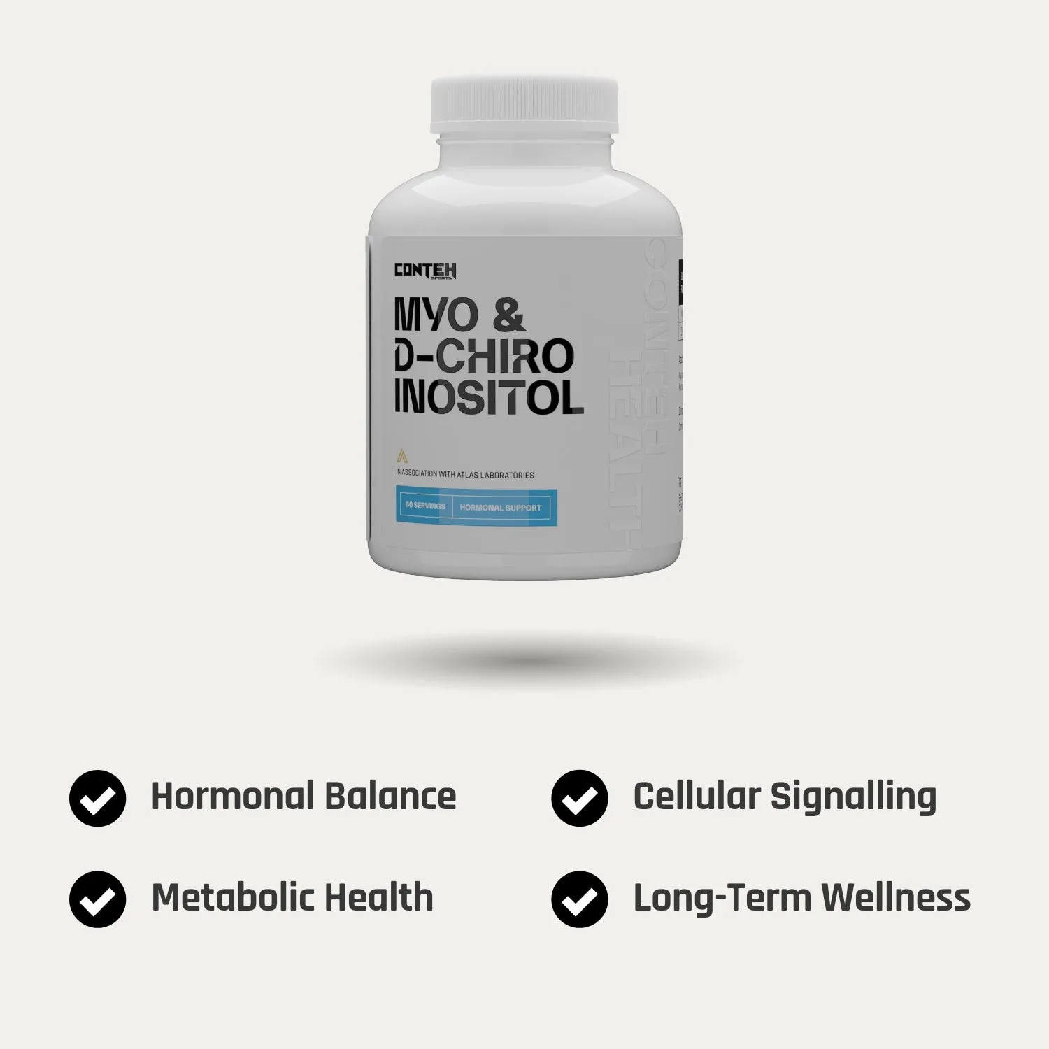 Conteh Sports Myo D-Chiro Inositol kapsler 4 stk dosis