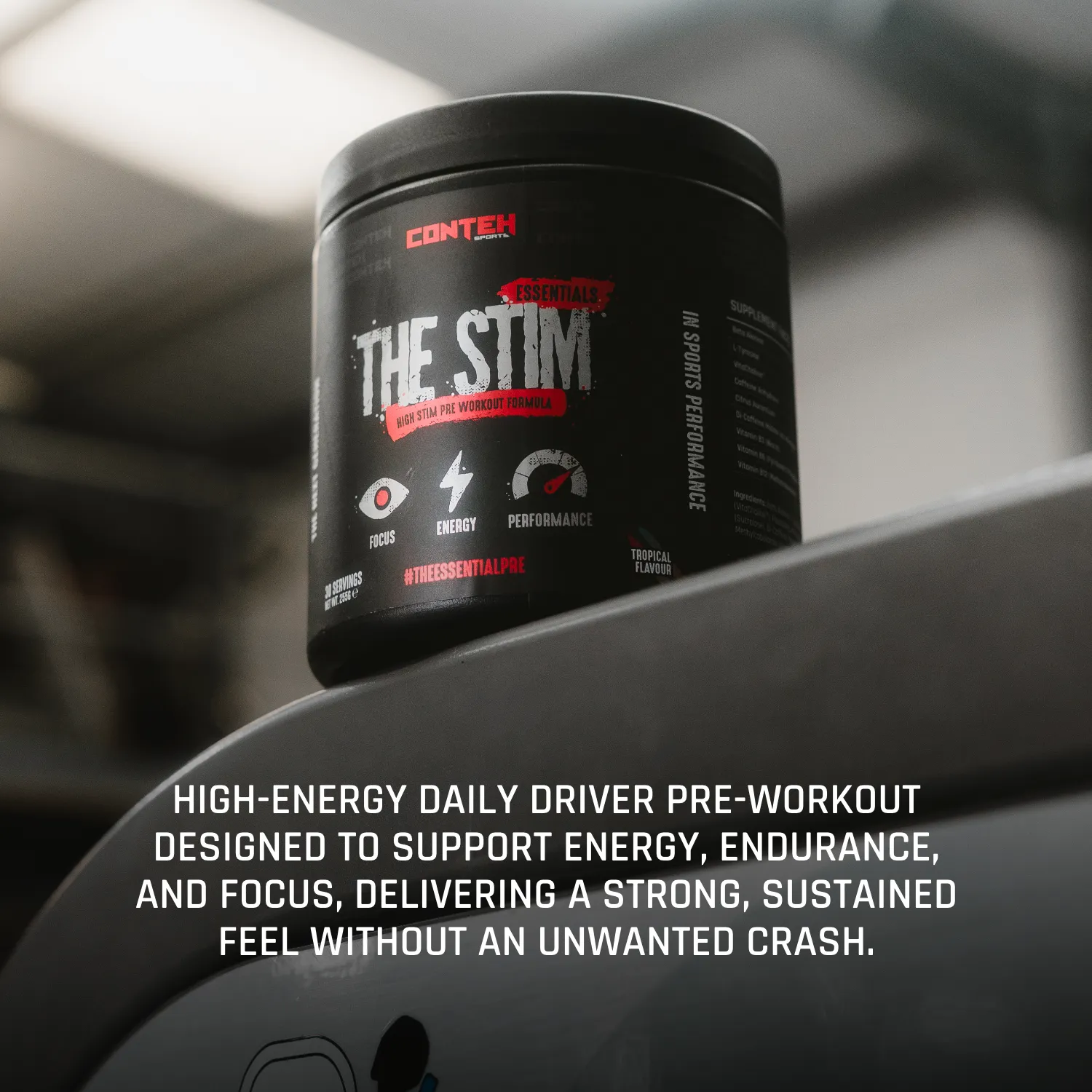 Conteh Sports The Stim pre workout blue slush koffein