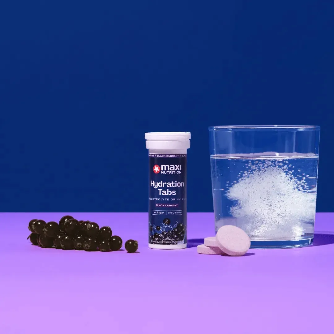 MaxiNutrition Hydration brusetabletter solbær 10 stk elektrolyt