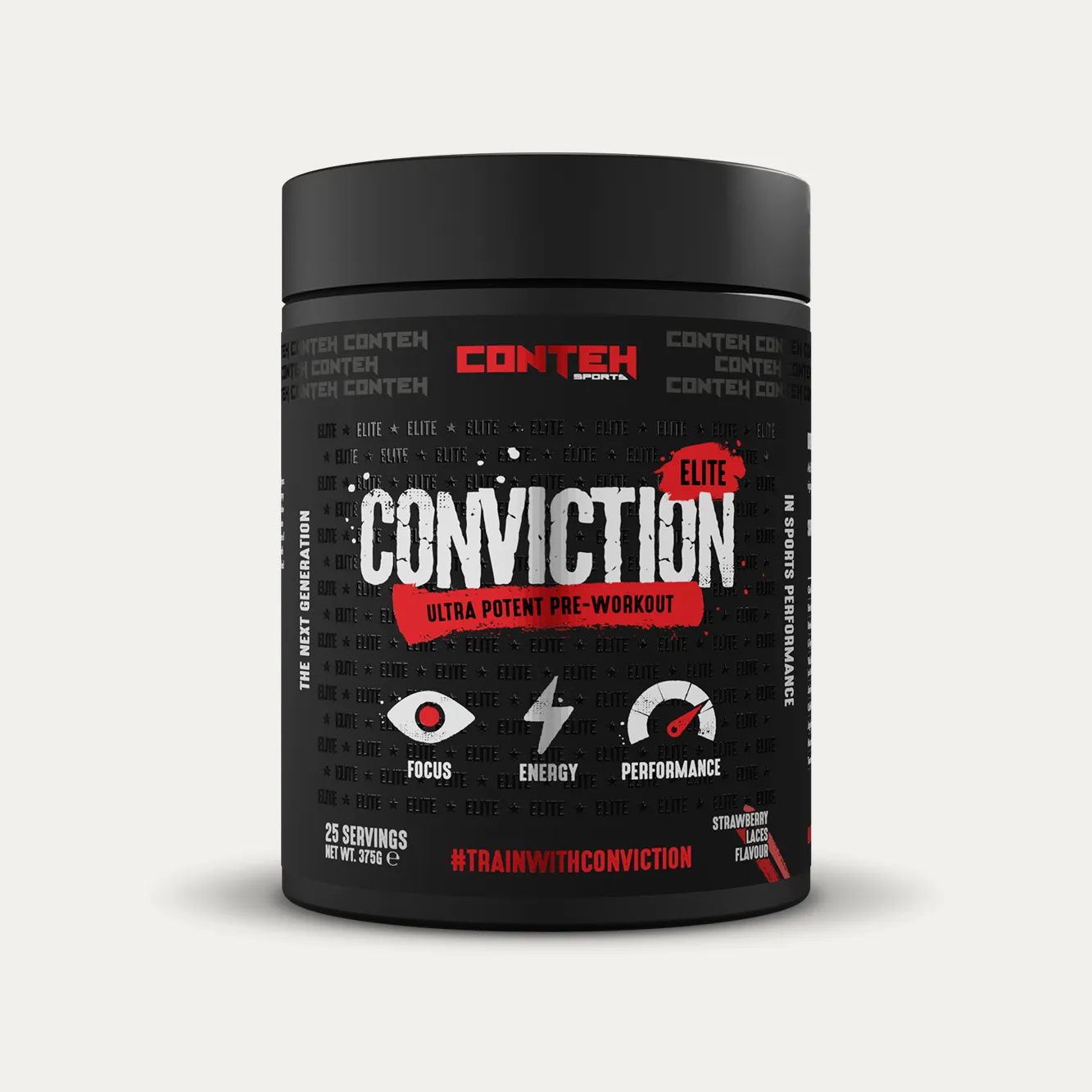 Conteh Conviction Elite pre-workout Mango Sherbet 16g