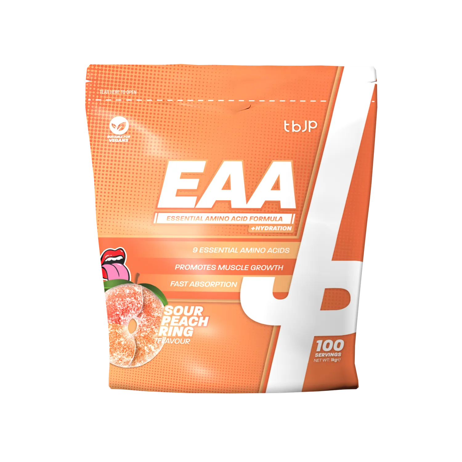 Trained by JP EAA aminosyrer 1 kg pina colada