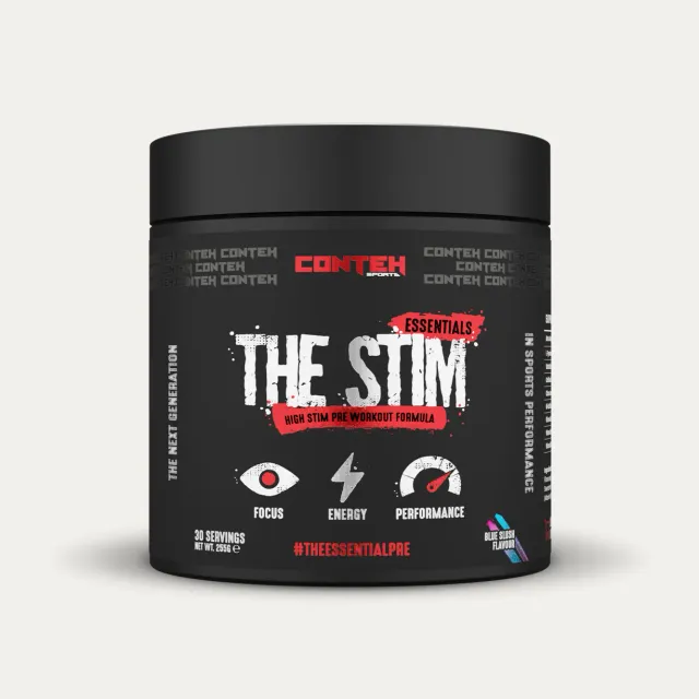Conteh Sports The Stim pre workout Blue Slush energi
