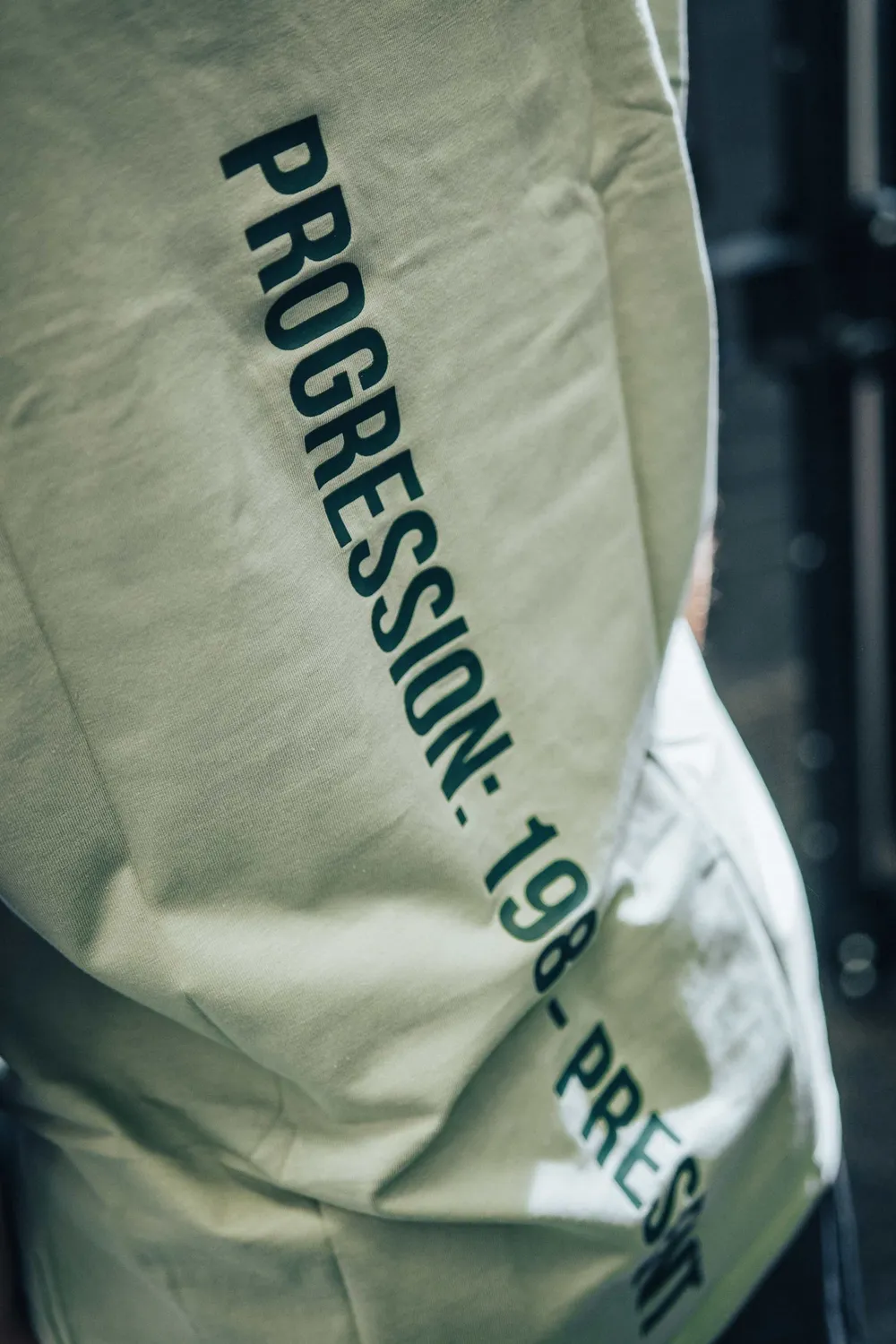 Trained by JP Set In Sleeve T-shirt Sage Pine bomuld