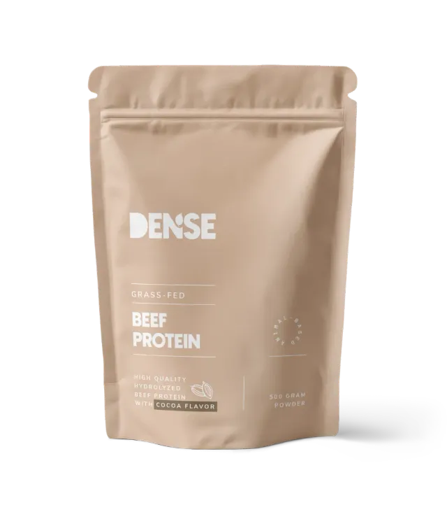 DENSE Gräsbetat Biffprotein proteinpulver Chocolate glutenfri