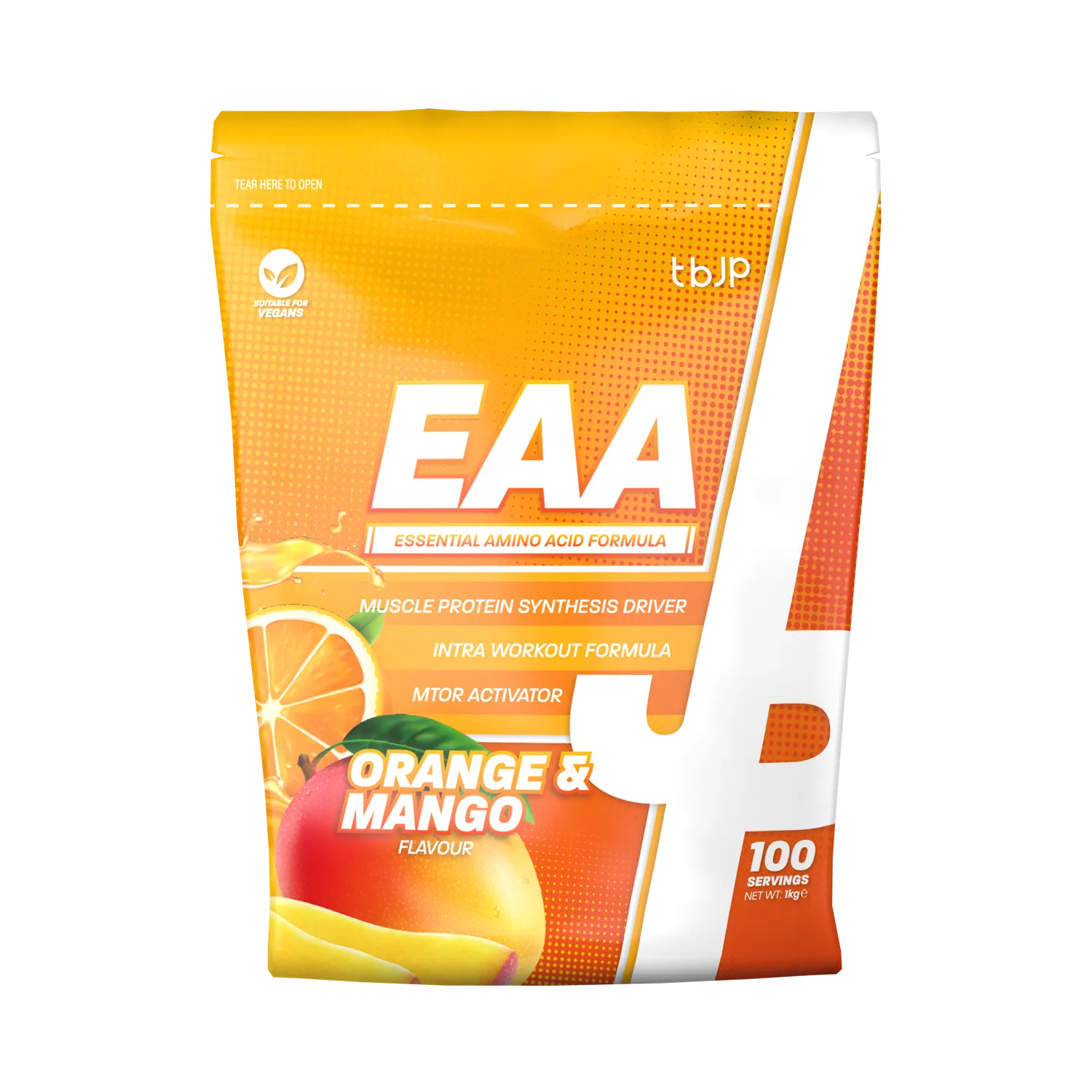 Trained by JP EAA aminosyrer 1 kg pina colada