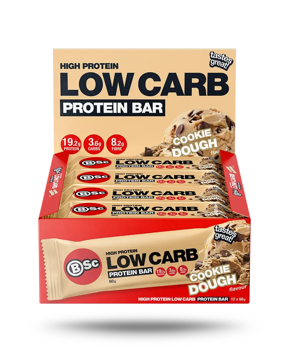BSc High Protein Low Carb Bar cookie dough 60g proteinbar