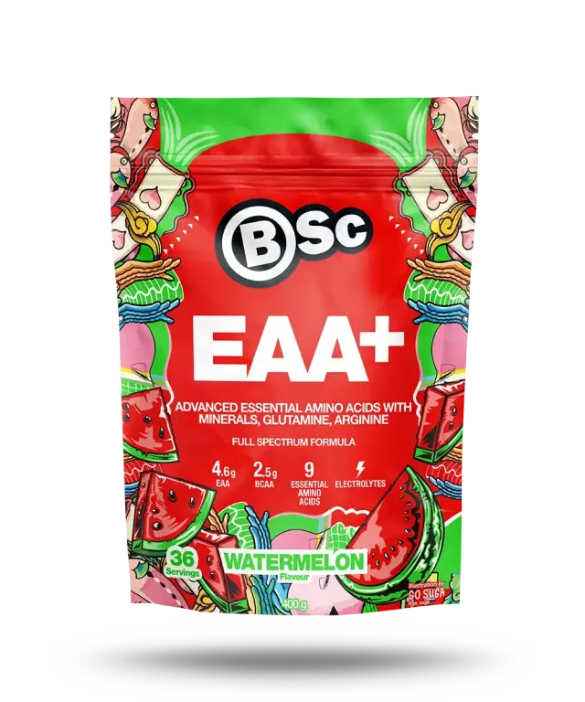 BSc EAA+ EAA pulver Elderflower hydrering muskelstøtte