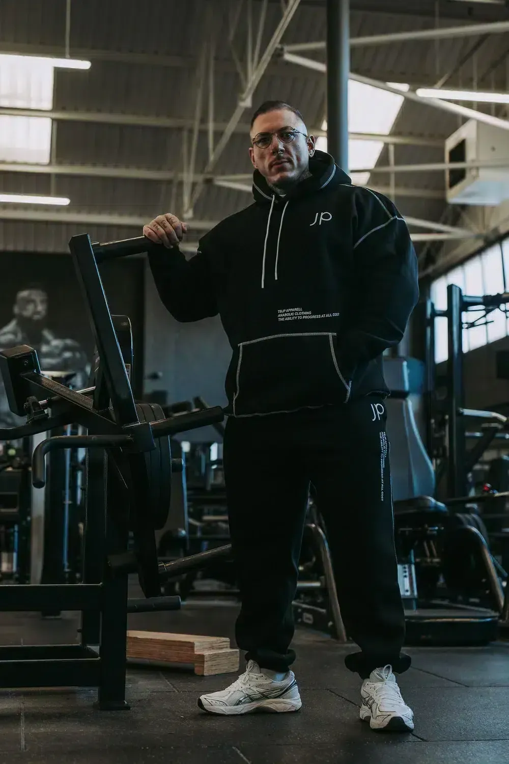 Trained by JP Anabolic tbJP hoodie bomuld