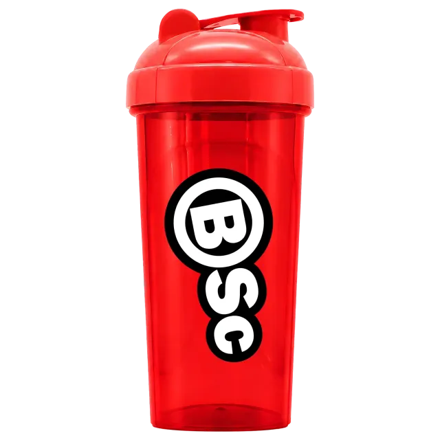 BSc Red Shaker shaker 700 ml rød med mix-hjul