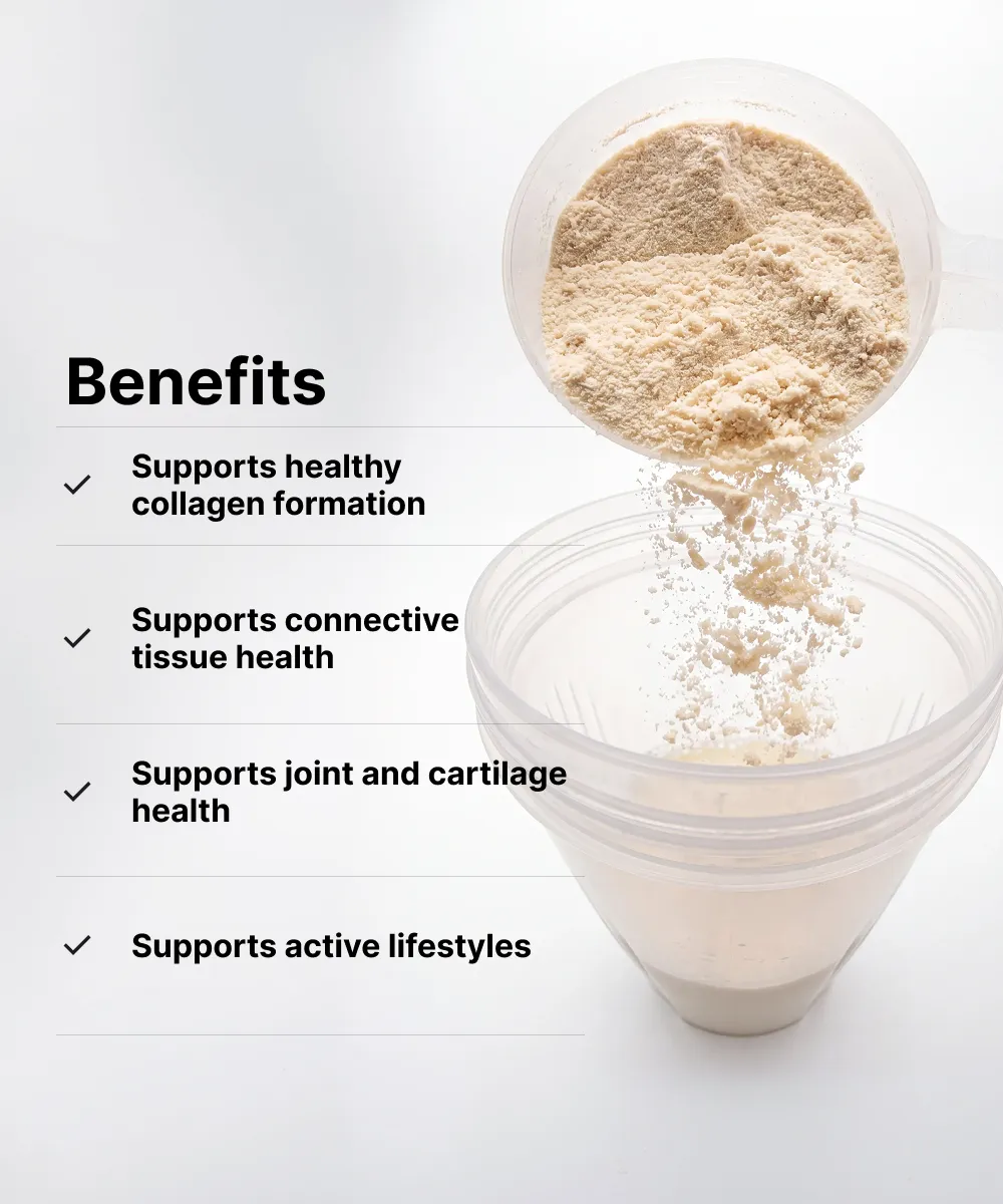 BSc Supplements Collagen Repair Recover pulver 400g Vanilla