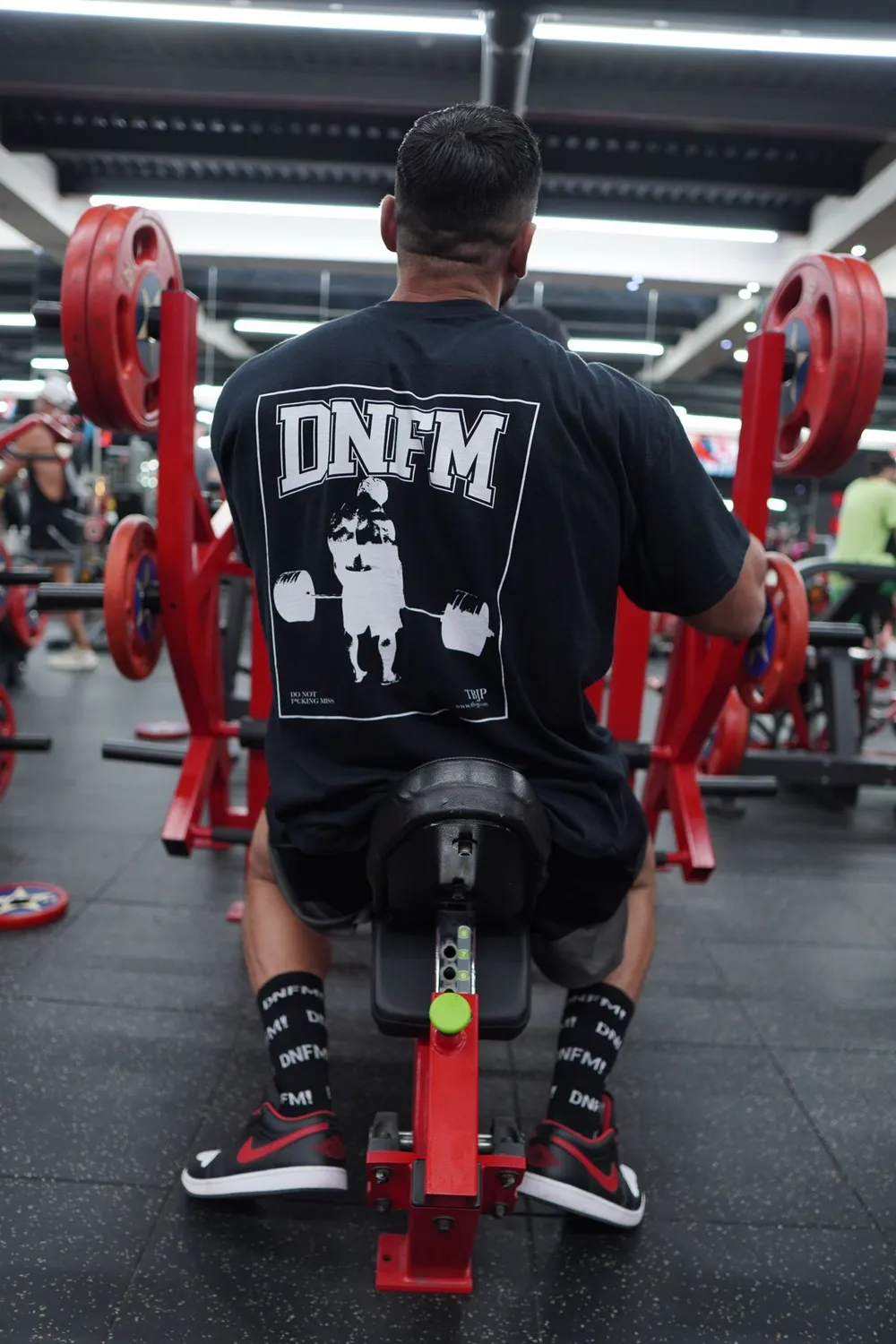 Trained by JP DNFM t-shirt sort kraftig bomuld