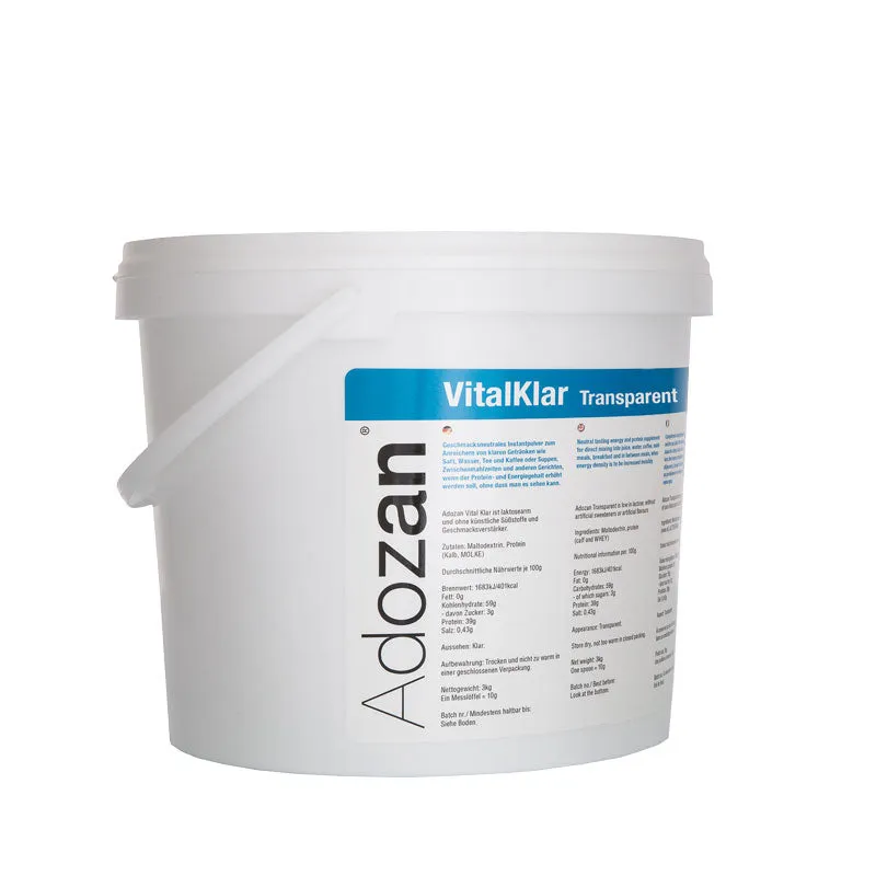 Adozan VitalKlar proteinpulver 10 g klar