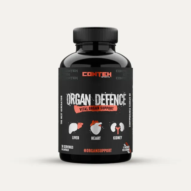 Conteh Sports Organ Defence kosttilskud NAC TUDCA 3 kapsler