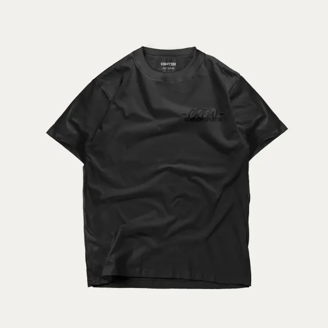 Conteh Sports Crew T-Shirt oversize sort bomuld Limited Edition