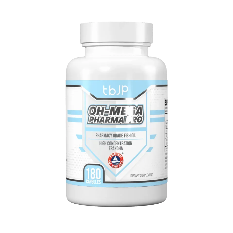 Trained by JP Oh-Mega Pharma Pro omega-3 kapsler