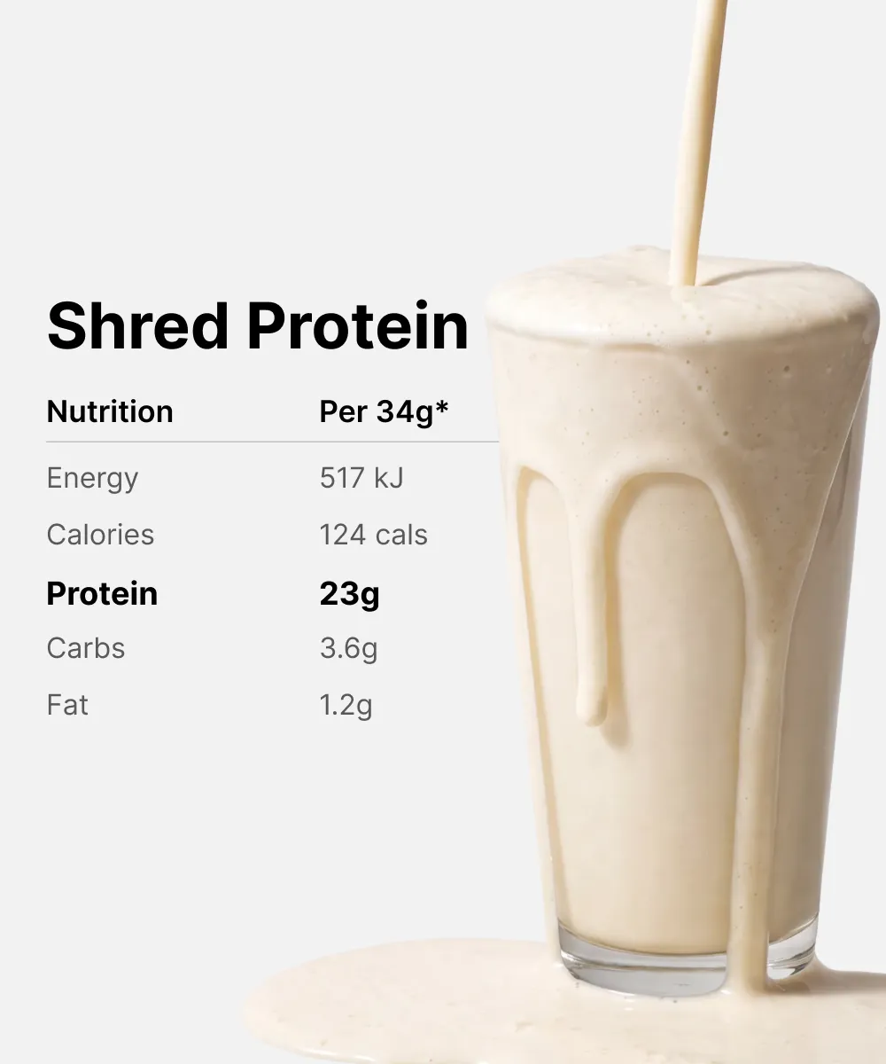 BSc Shred Protein pulver 800g vanilje