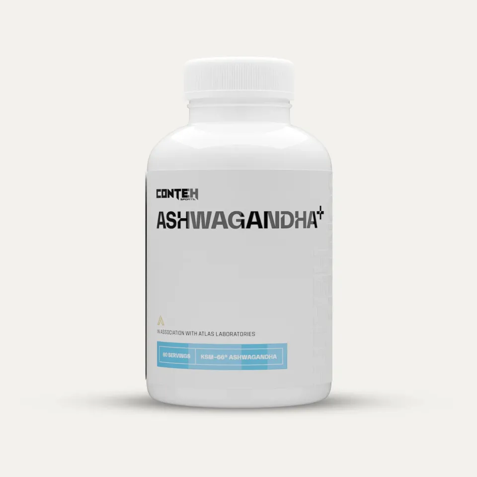 Conteh Sports Ashwagandha+ kapsler til daglig restitution