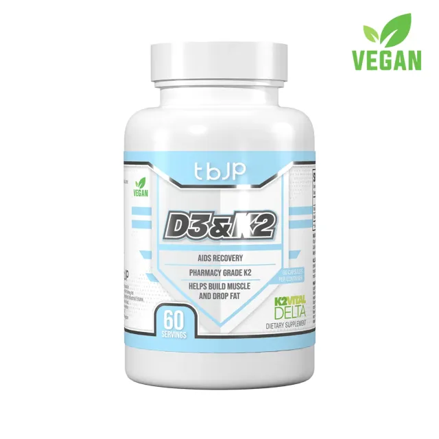 Trained by JP D3 K2 kapsler 3000 IE 200 mcg